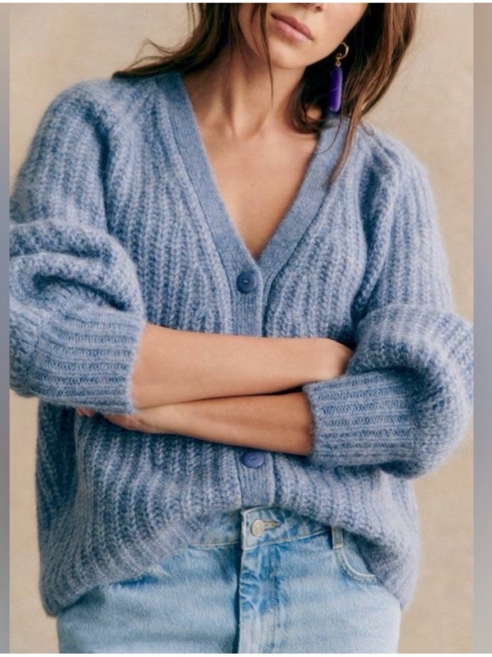 Sézane Achille cardigan